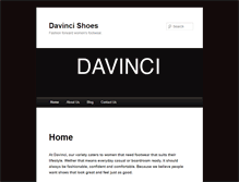 Tablet Screenshot of davincishoes.ca